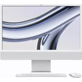 24" Моноблок Apple iMac 24" 2023 (Z19E000Y4), 16/512 ГБ, серебристый